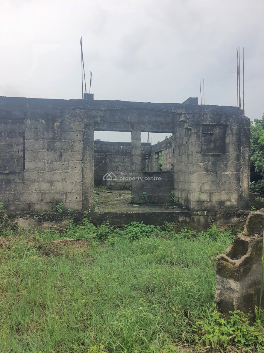 a Plot of Land with 2 Units of Blocks of Flat at Lintel Level, Badore, Badore, Ajah, Lagos, Residential Land for Sale