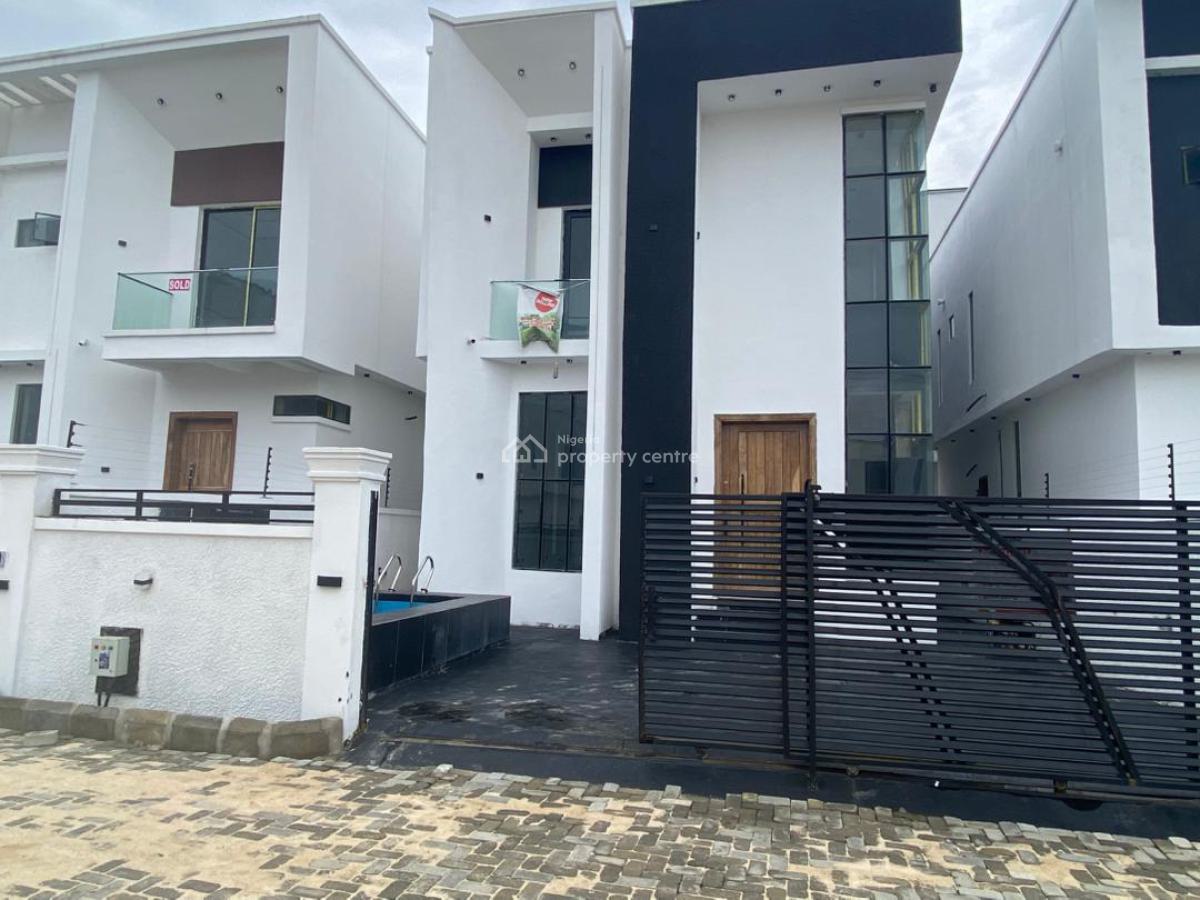 4 Bedrooms Detached Duplex with Bq, Chevron, Lekki Lagos, Lekki, Lagos, Detached Duplex for Sale