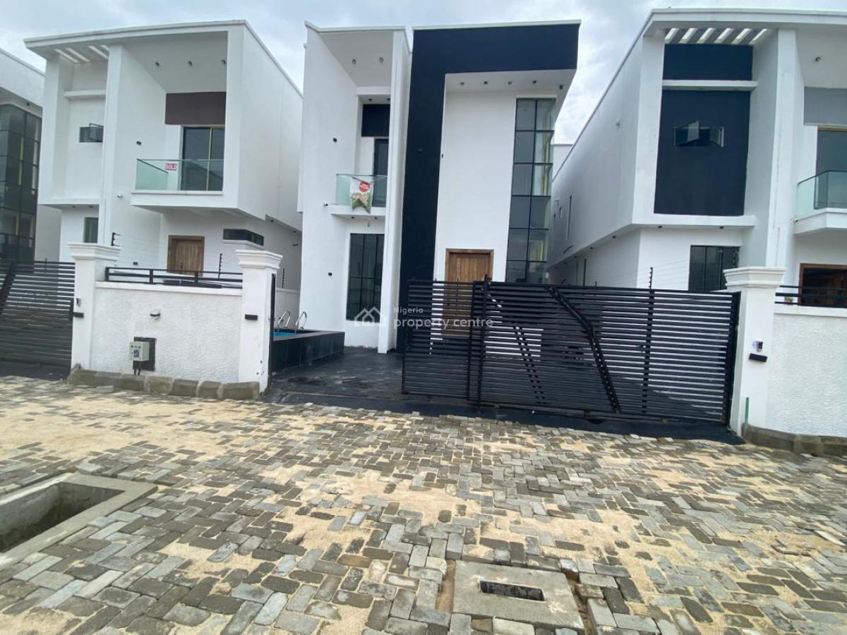 4 Bedrooms Detached Duplex with Bq, Chevron, Lekki Lagos, Lekki, Lagos, Detached Duplex for Sale