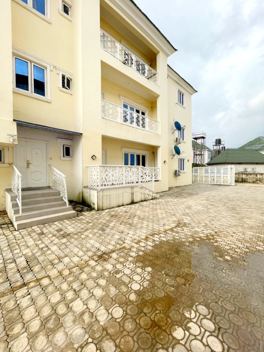 Luxury 3 Bedrooms Flat with Bq in an Estate, Behind Aso Radio, Katampe (main), Katampe, Abuja, Flat / Apartment for Rent