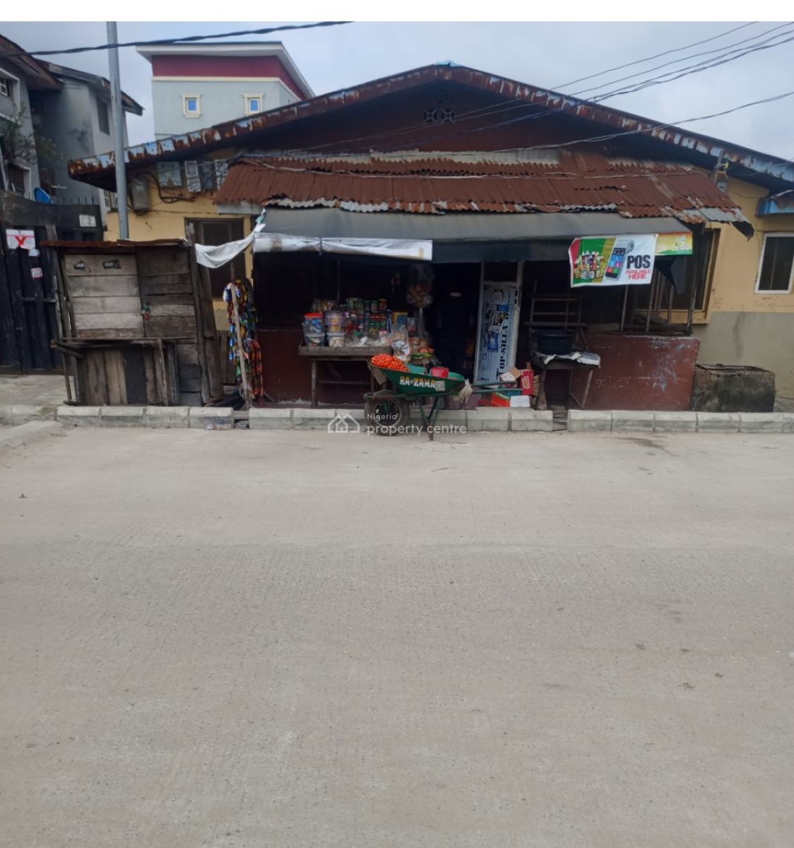 *my Direct to Mandate *   a Standard Bungalow on Half Plot of Land, Ijesha, Surulere, Lagos, Mixed-use Land for Sale