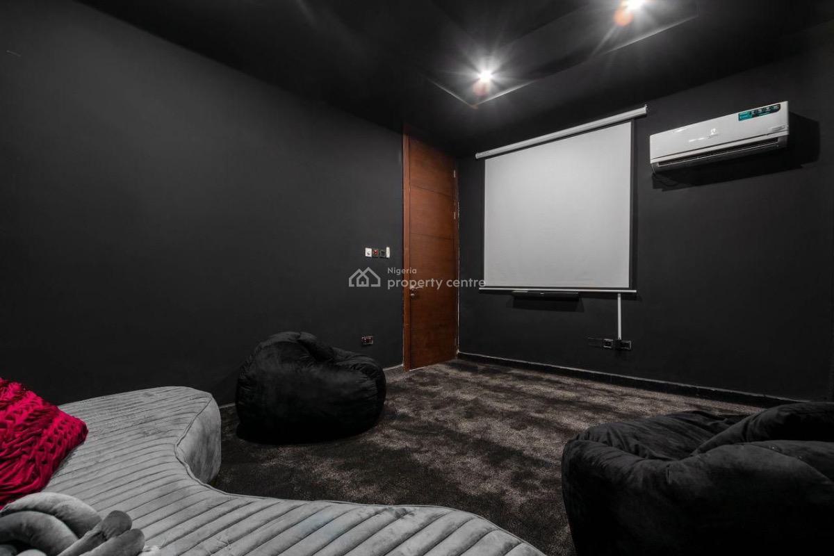 Luxury Four Bedroom Duplex with Cinema, Pool and Gym, Ikeja, Lagos, Flat / Apartment Short Let