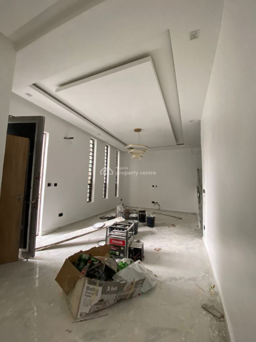 Brand New 4bedroom with Bq Inside Estate Self Compound, Chevron Tall Gate, Lekki, Lagos, Semi-detached Duplex for Rent