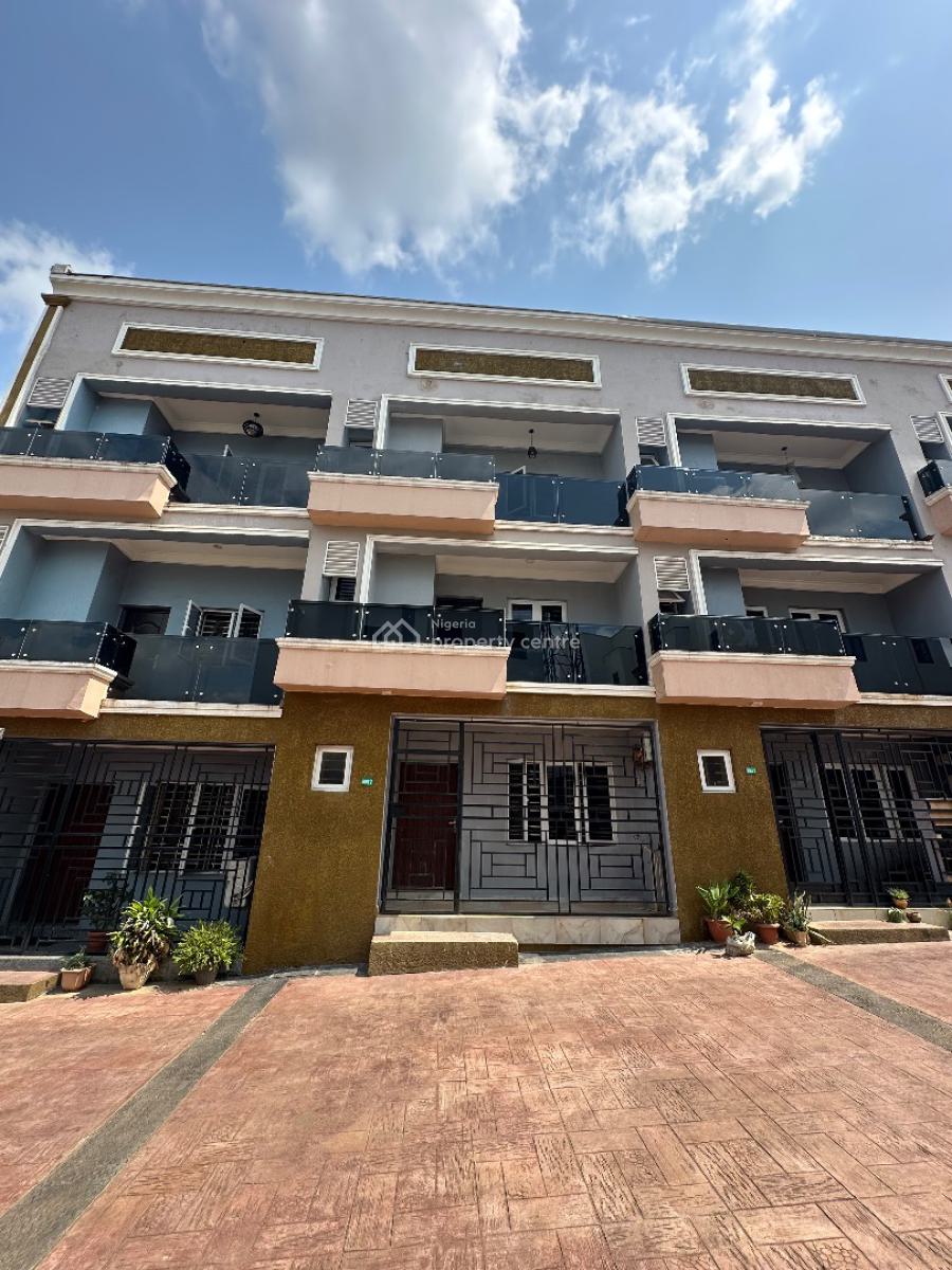 4 Bedroom Terrace Duplex with Bq, Durumi, Abuja, Terraced Duplex for Rent