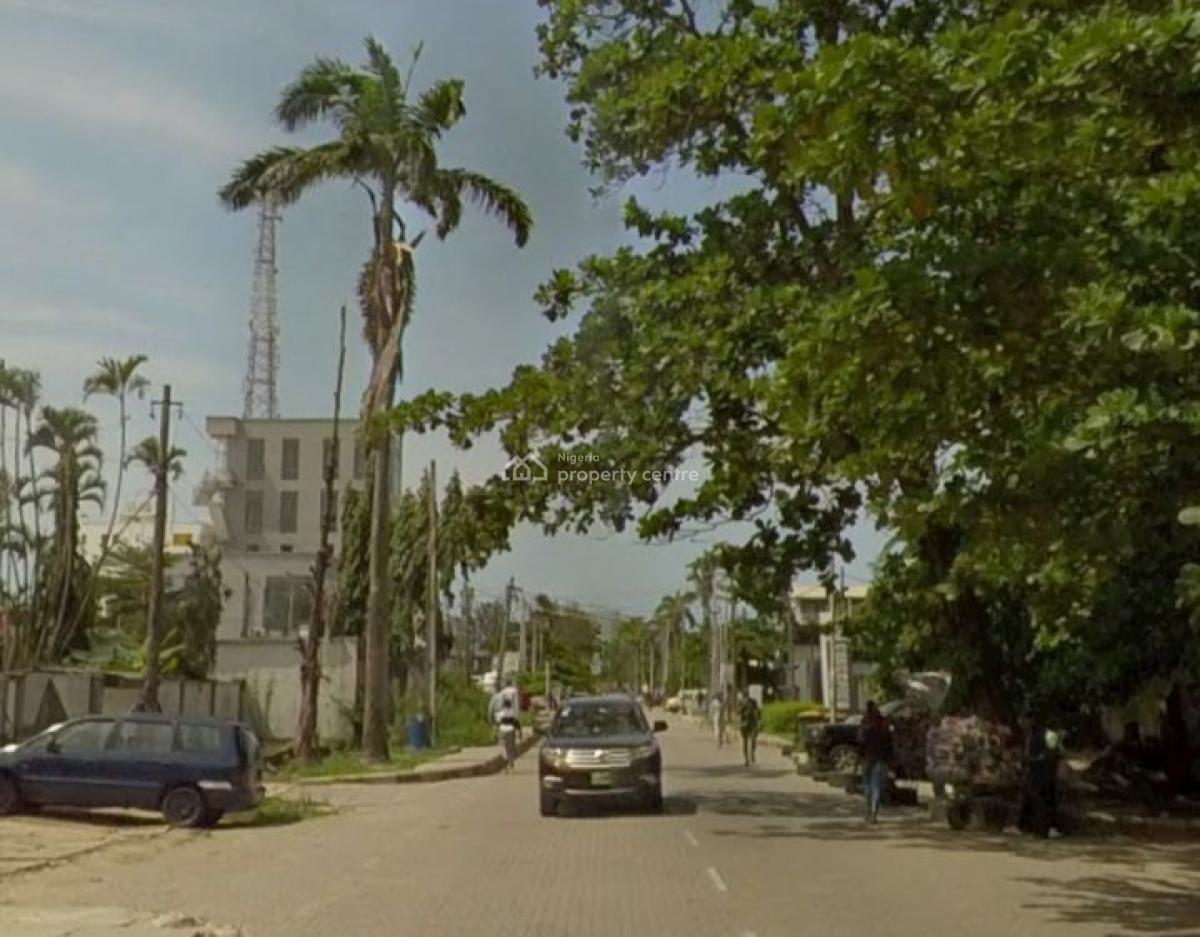 Land Measuring 1,000sqm with Old Structure, Ologun Agbaje Street, Oniru, Victoria Island (vi), Lagos, Residential Land for Sale