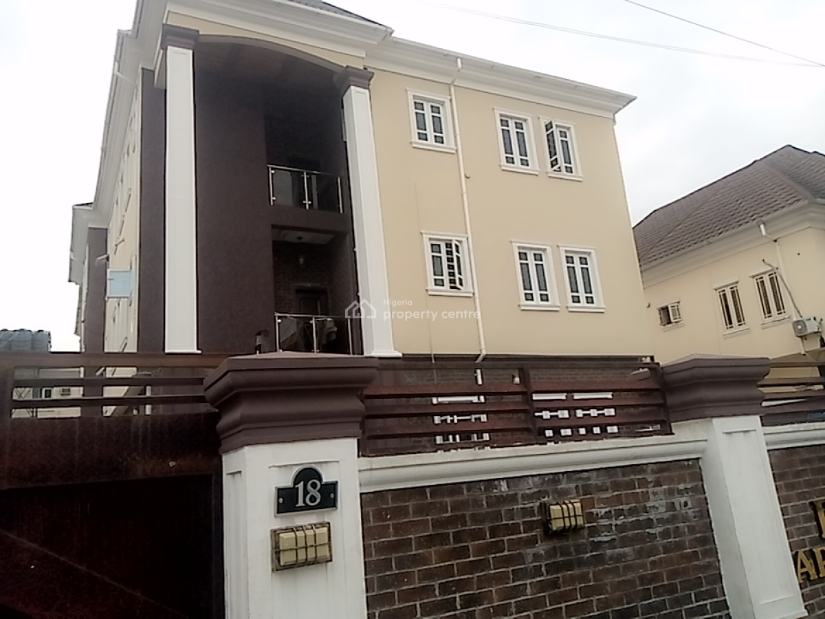 a Fully Serviced 2 Bedroom Flat, Agungi, Lekki, Lagos, Flat / Apartment for Rent