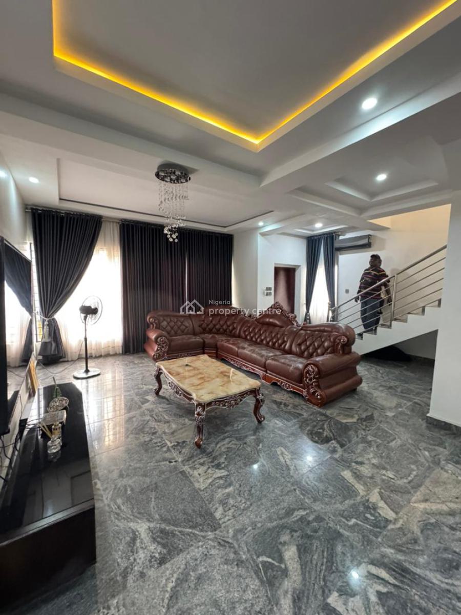 Exquisite and Spacious 4 Bedroom Semi Detached Duplex, Secured and Serene Estate, Osapa, Lekki, Lagos, Semi-detached Duplex for Rent