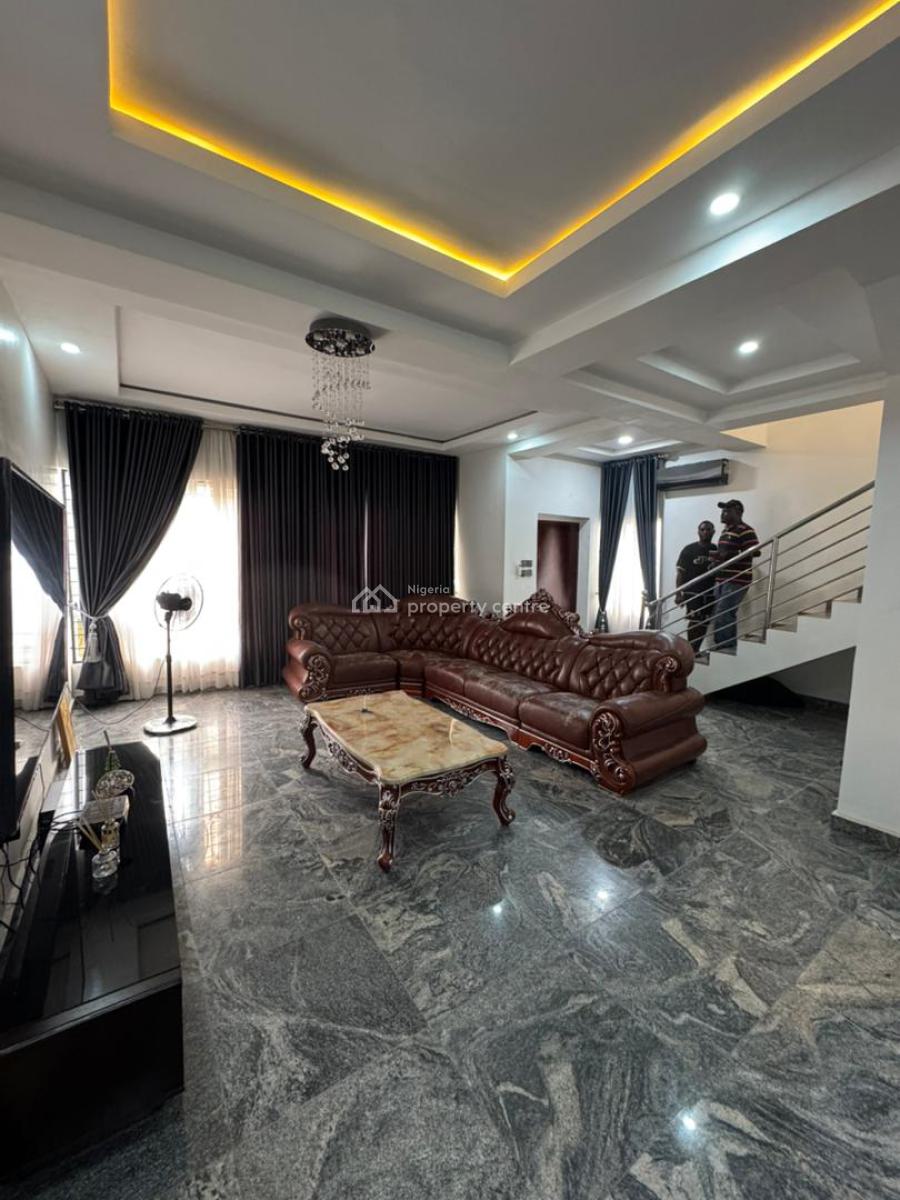 Exquisite and Spacious 4 Bedroom Semi Detached Duplex, Secured and Serene Estate, Osapa, Lekki, Lagos, Semi-detached Duplex for Rent