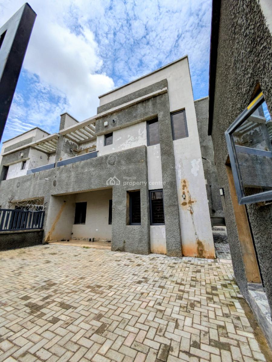 New 4bedroom Semi Detached Duplex with 2 Rooms Bq, Galadimawa District, Galadimawa, Abuja, Semi-detached Duplex for Sale