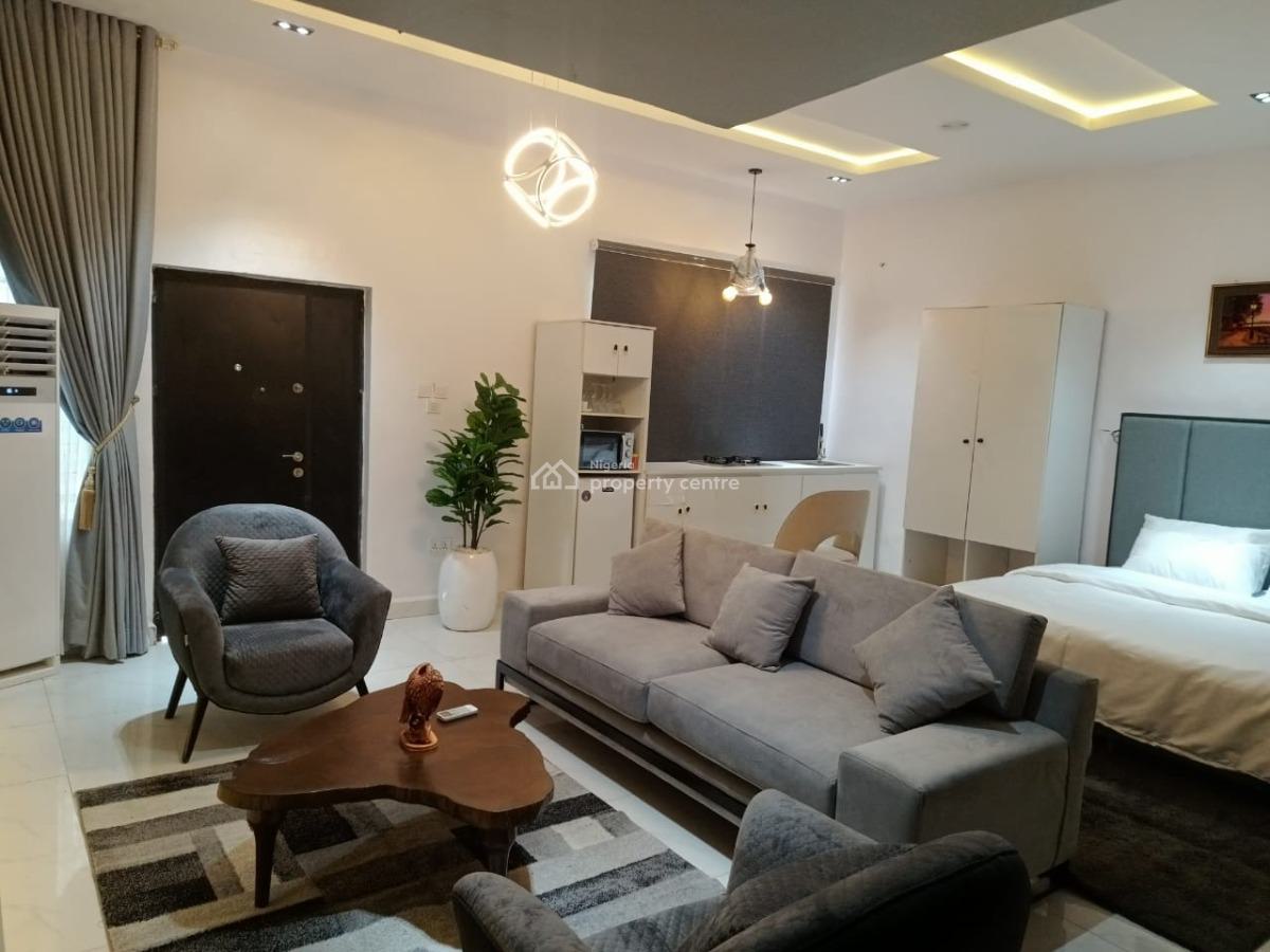 Luxury Studio Apartment with Gym and Swimming Pool, Justice Court Estate, Lekki, Lagos, Flat / Apartment Short Let