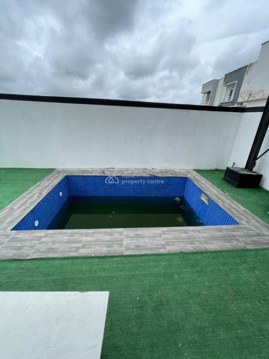 Architectural Unique 5 Bedroom-fully Detached Duplex with Bq Swimming Pool, Chevron, Lekki, Lagos, Detached Duplex for Sale