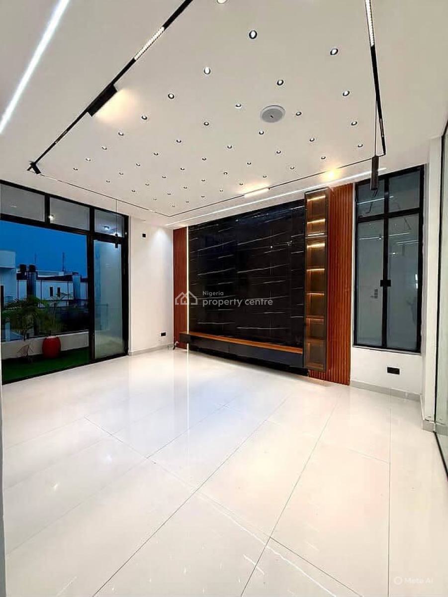 Smart 6 Bedroom Detached Duplex with Swimming Pool,gym,cinema and Bq, Chevron, Lekki, Lagos, Detached Duplex for Sale