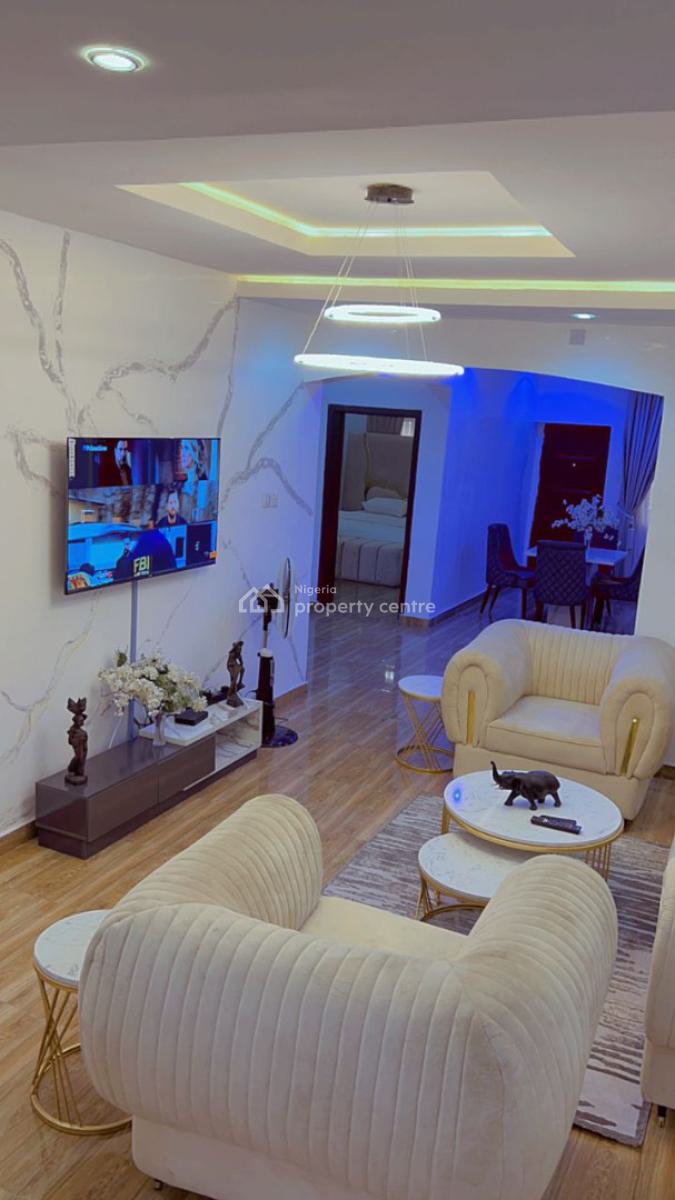 Nicely Furnished 3 Bedroom Apartment, Addo Road, Ajah, Lagos, Flat / Apartment Short Let