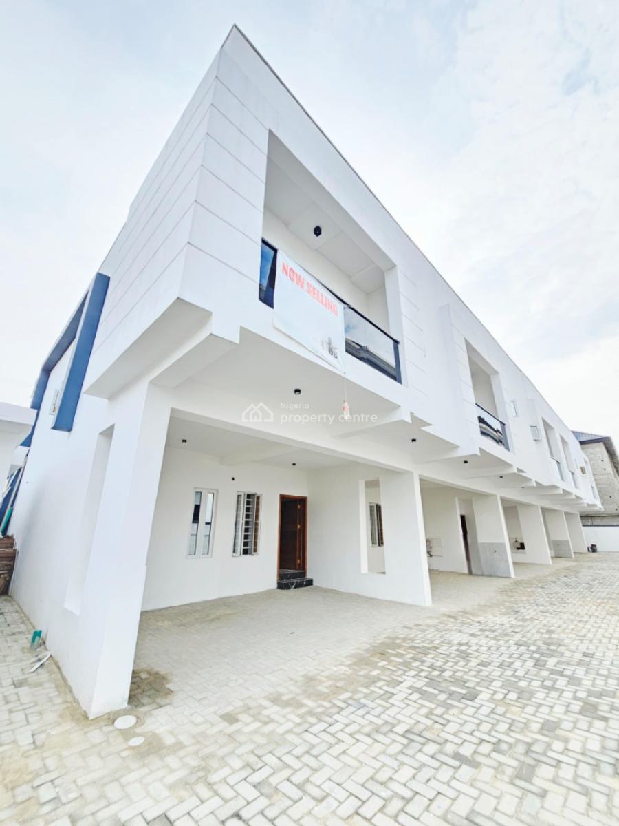 Brand New 3-bedroom Terrace Duplexes, Sangotedo, This Location Is a Flood Free Area in Sangotedo Ajah, Sangotedo, Ajah, Lagos, Detached Duplex for Sale
