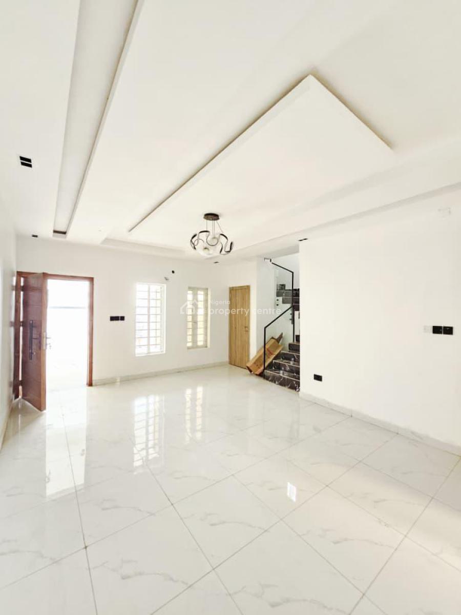 Brand New 3-bedroom Terrace Duplexes, Sangotedo, This Location Is a Flood Free Area in Sangotedo Ajah, Sangotedo, Ajah, Lagos, Detached Duplex for Sale