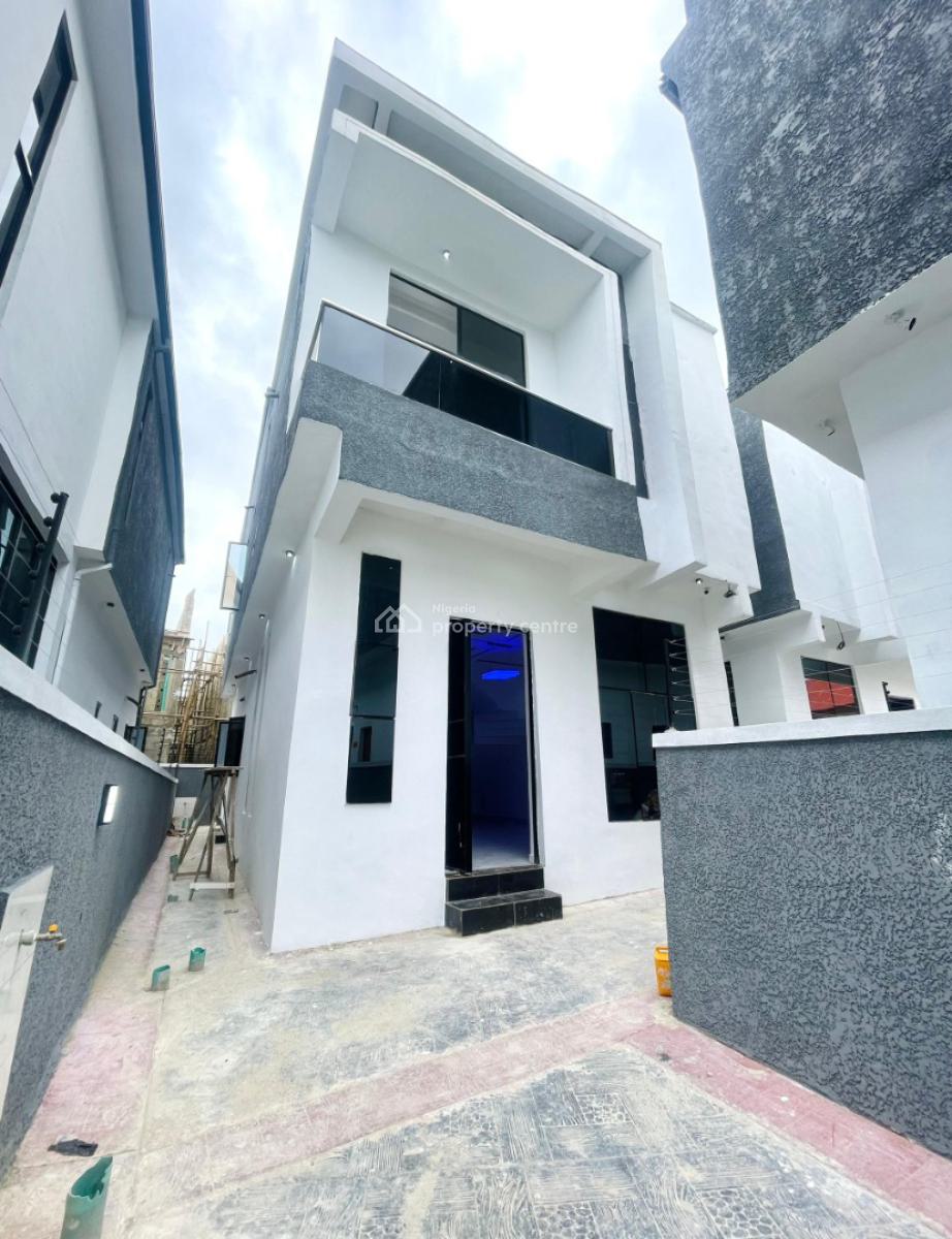 Stunning 4 Bedroom  Fully Detached Duplex with Bq, Ajah, Lagos, Detached Duplex for Sale