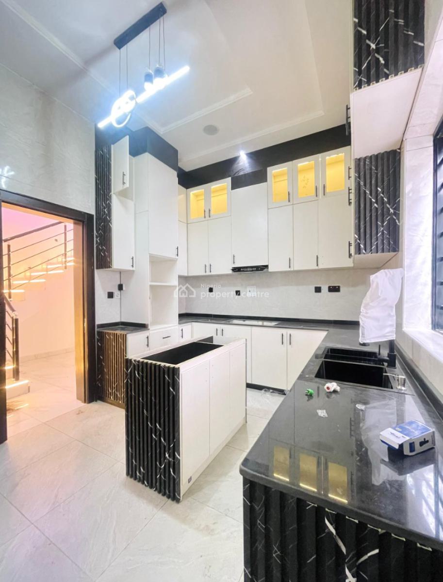 Stunning 4 Bedroom  Fully Detached Duplex with Bq, Ajah, Lagos, Detached Duplex for Sale