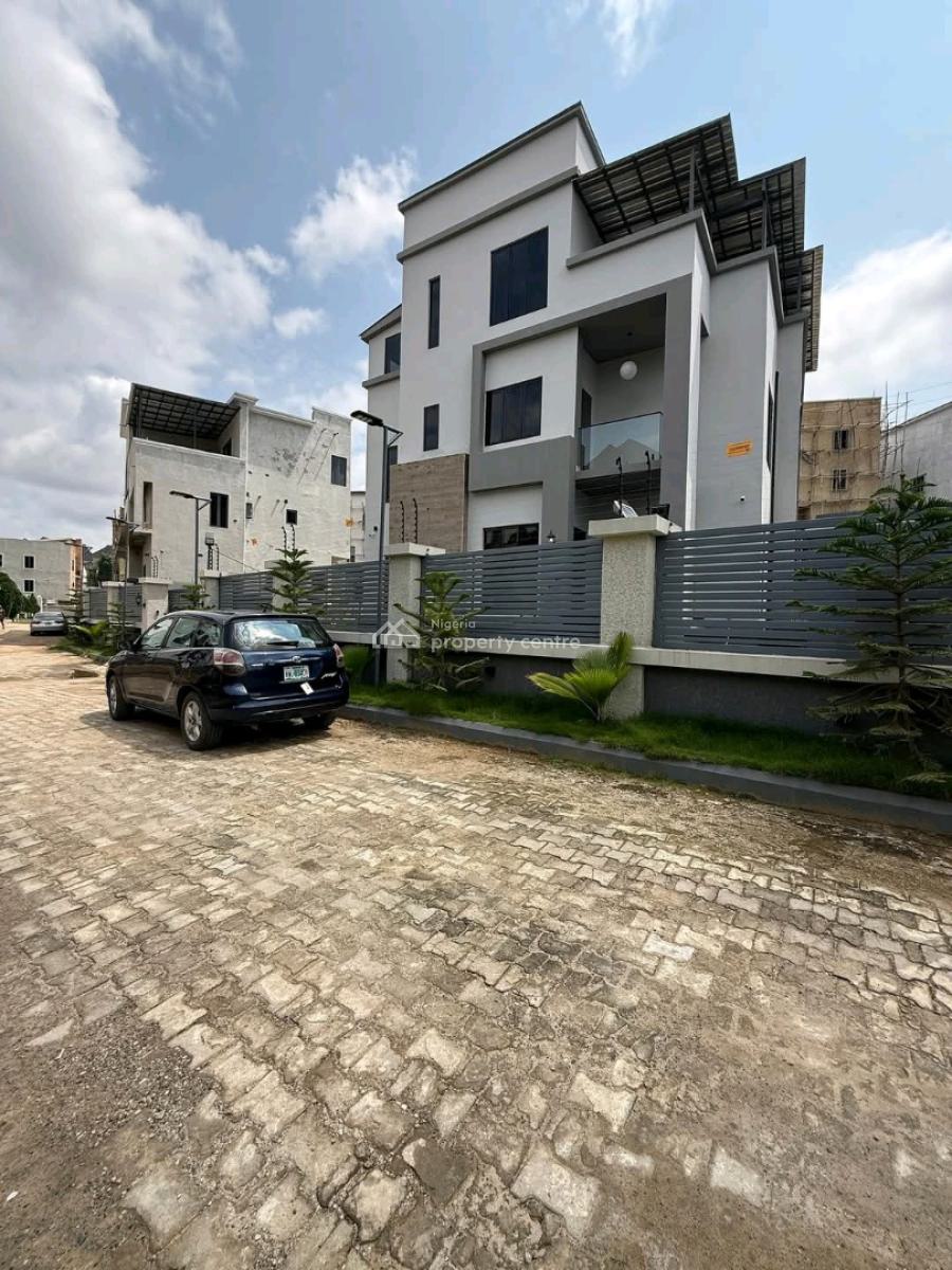 Newly Built 5 Bedroom with Bq and Swimming Pool, Guzape Main, Guzape District, Abuja, Detached Duplex for Sale