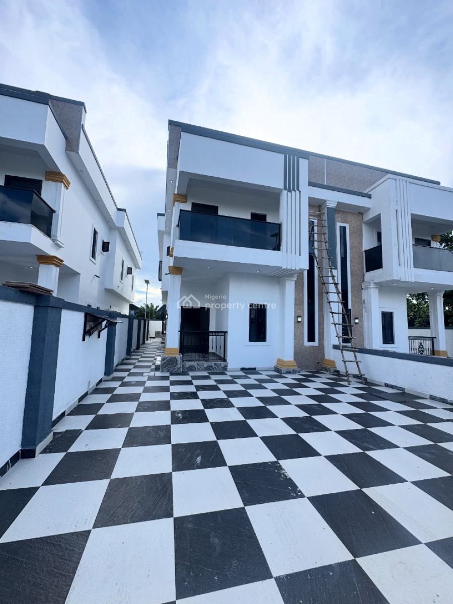 Newly Built 4 Bedroom Semi Detached Duplex with a Sitout Lounge, Shell Cooperative Estate Eliozu Eneka Link Road, Port Harcourt, Rivers, Semi-detached Duplex for Sale