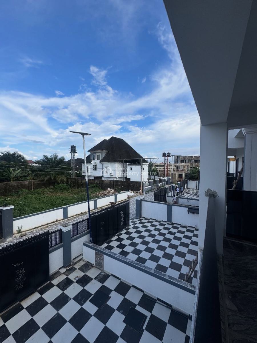 Newly Built 4 Bedroom Semi Detached Duplex with a Sitout Lounge, Shell Cooperative Estate Eliozu Eneka Link Road, Port Harcourt, Rivers, Semi-detached Duplex for Sale