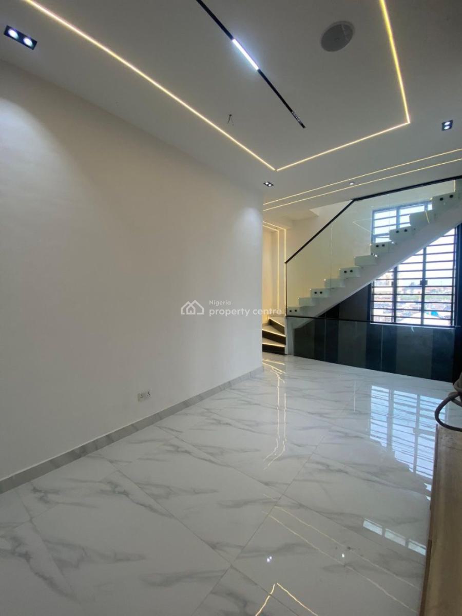 Contemporary 4 Bedroom Terraced  Duplex with Bq in a Secure Estate, Ikate, Lekki, Lagos, Terraced Duplex for Sale