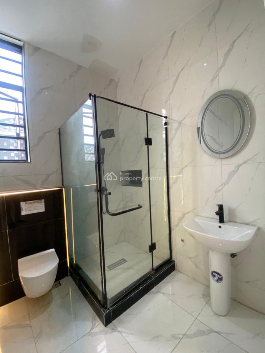 Contemporary 4 Bedroom Terraced  Duplex with Bq in a Secure Estate, Ikate, Lekki, Lagos, Terraced Duplex for Sale
