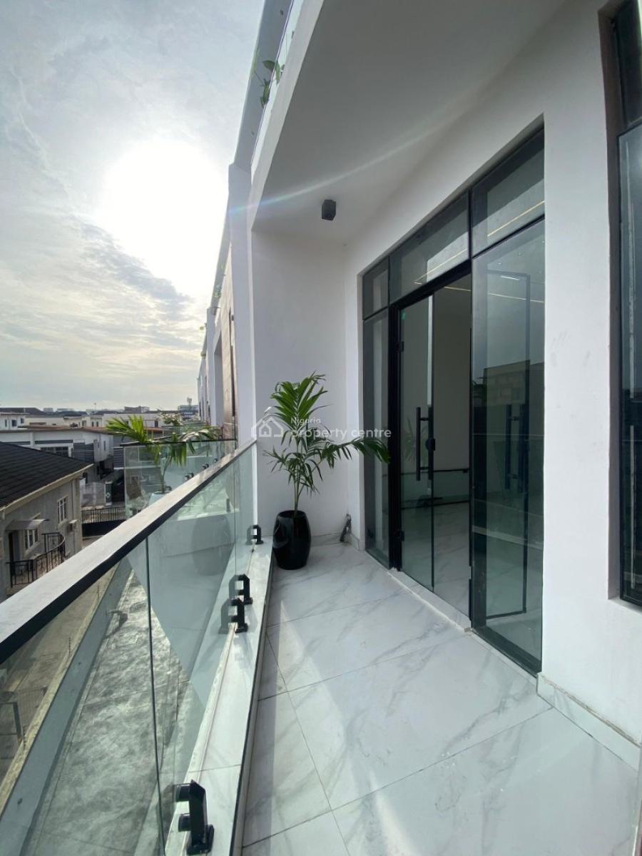Contemporary 4 Bedroom Terraced  Duplex with Bq in a Secure Estate, Ikate, Lekki, Lagos, Terraced Duplex for Sale