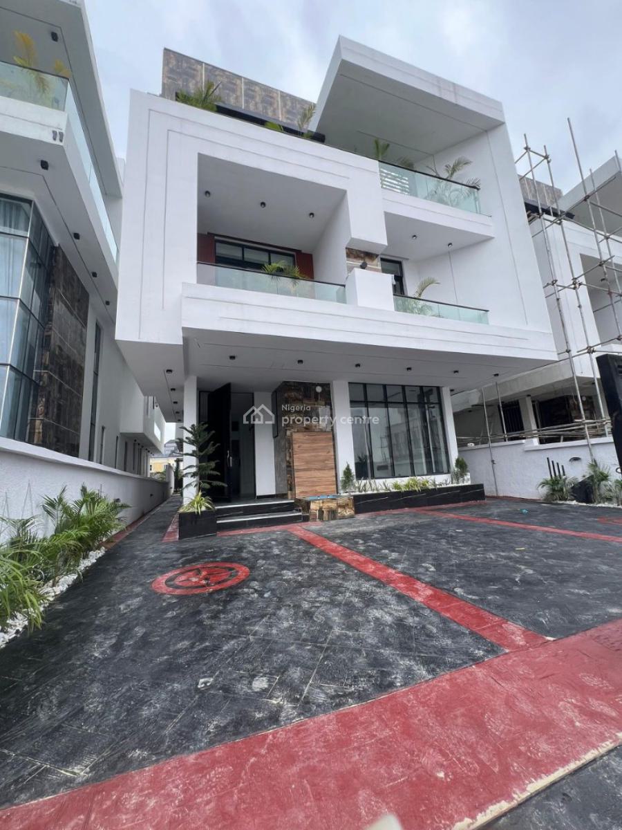 Finished Luxury 6bedroom Detached Duplex with Bq in a Secure Estate, Chevron, Lekki, Lagos, Detached Duplex for Sale