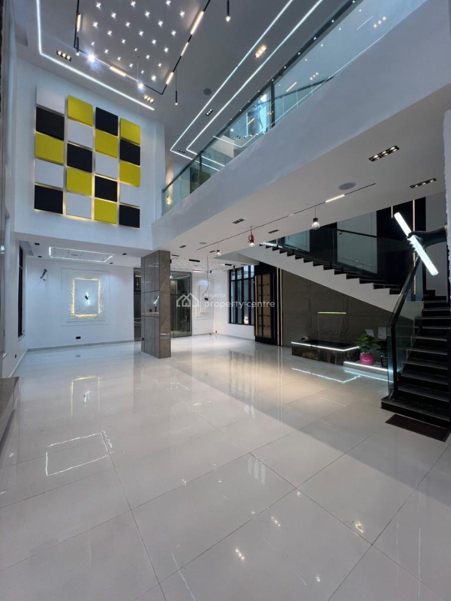 Finished Luxury 6bedroom Detached Duplex with Bq in a Secure Estate, Chevron, Lekki, Lagos, Detached Duplex for Sale
