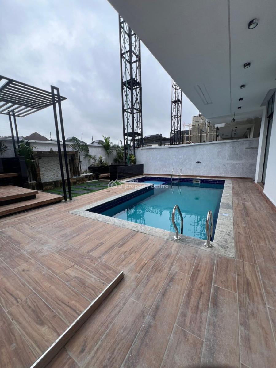 Finished Luxury 6bedroom Detached Duplex with Bq in a Secure Estate, Chevron, Lekki, Lagos, Detached Duplex for Sale
