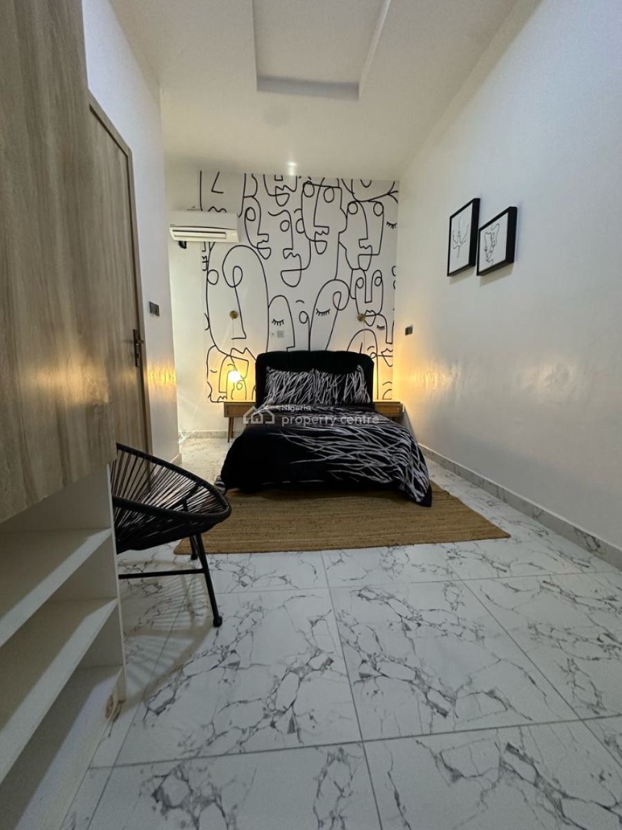 Fully Furnished Single Room Apartment. (shared Kitchen Only), Kosykay Court, Royal Pine Gate 3, Orchid Road, Lekki Phase 2, Lekki, Lagos, Self Contain (single Rooms) Short Let