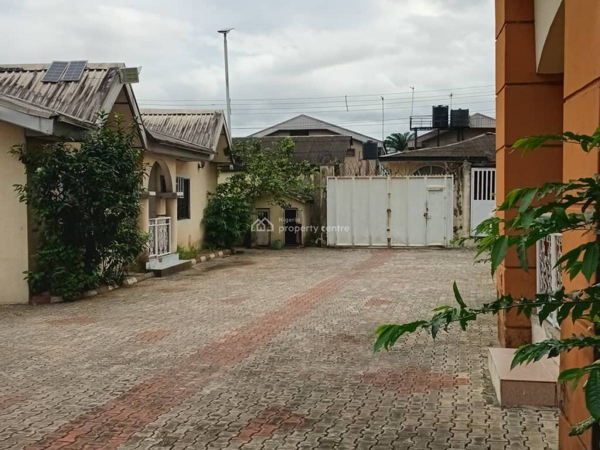 Standard 5 Bedrooms Duplex with 2 Bedrooms Flat and Servants Quarters, Rumuibekwe, Port Harcourt, Rivers, Detached Duplex for Sale