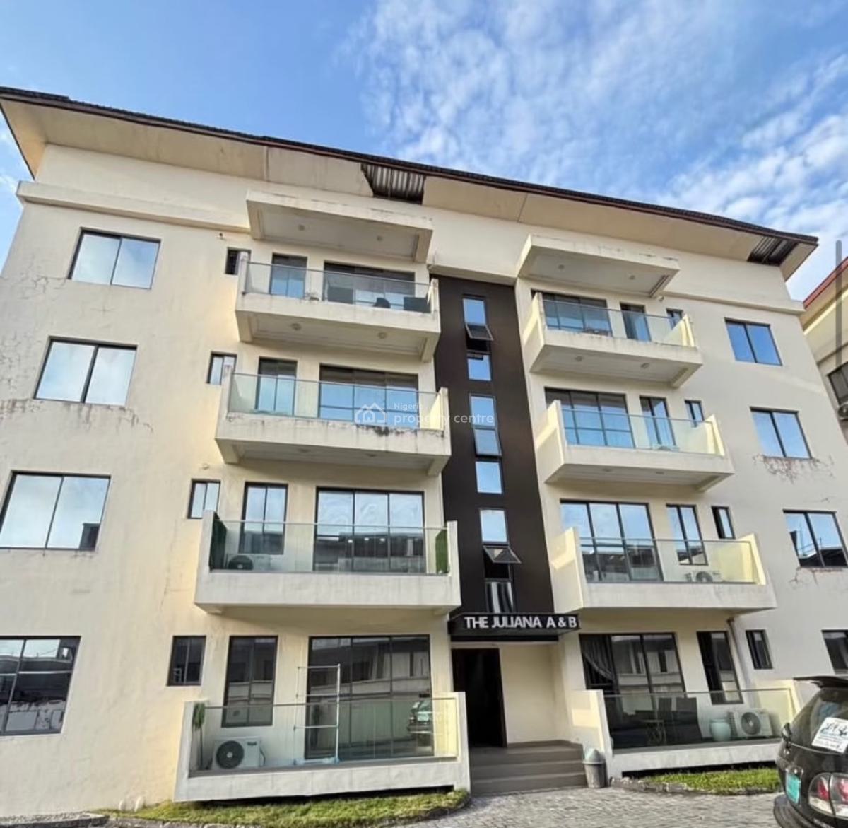 Clean 2 Bedroom Serviced Apartment, Ikate, Lekki, Lekki, Lagos, Flat / Apartment for Rent