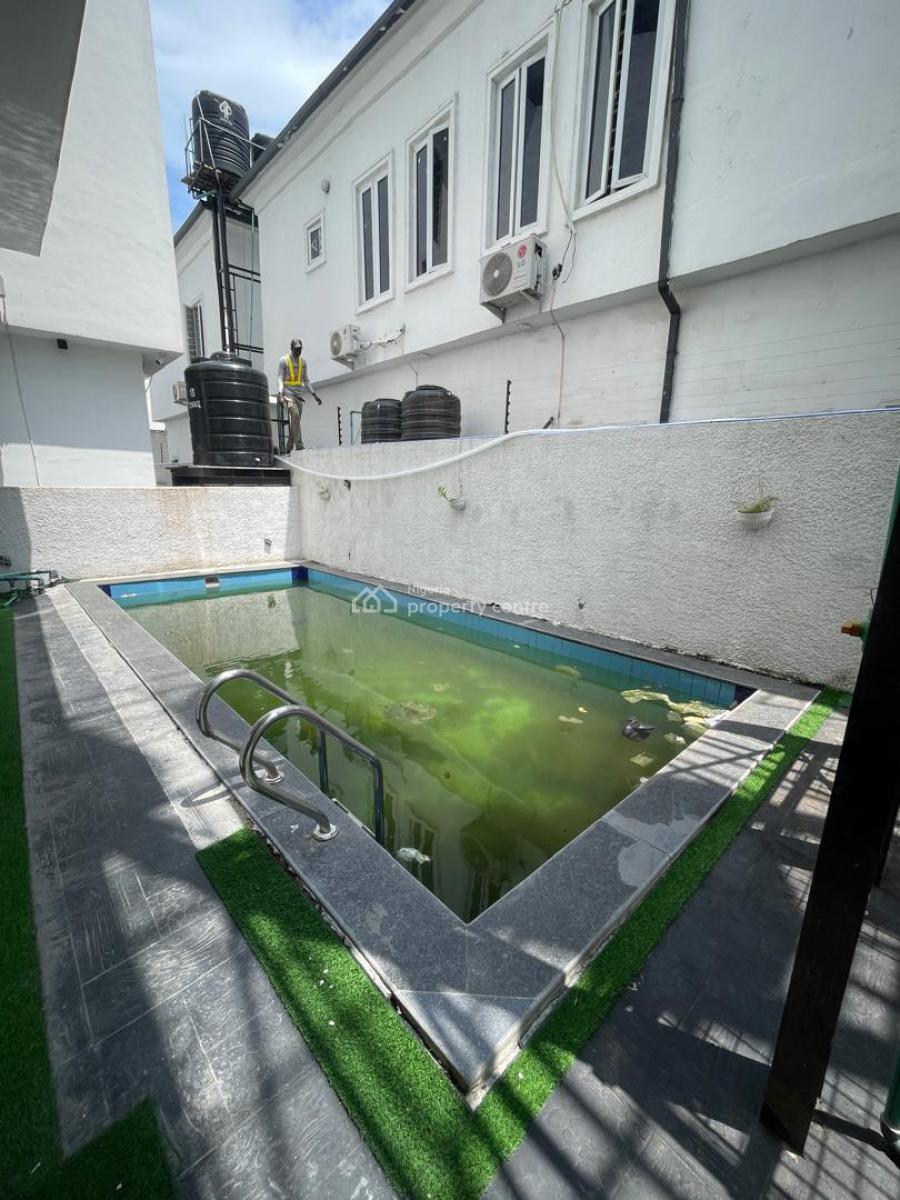 Brand New 4bedroom Fully Detached Duplex with Swimming Pool, The Most Affordable Luxury Home in Chevron, Lekki, Lagos, Detached Duplex for Sale