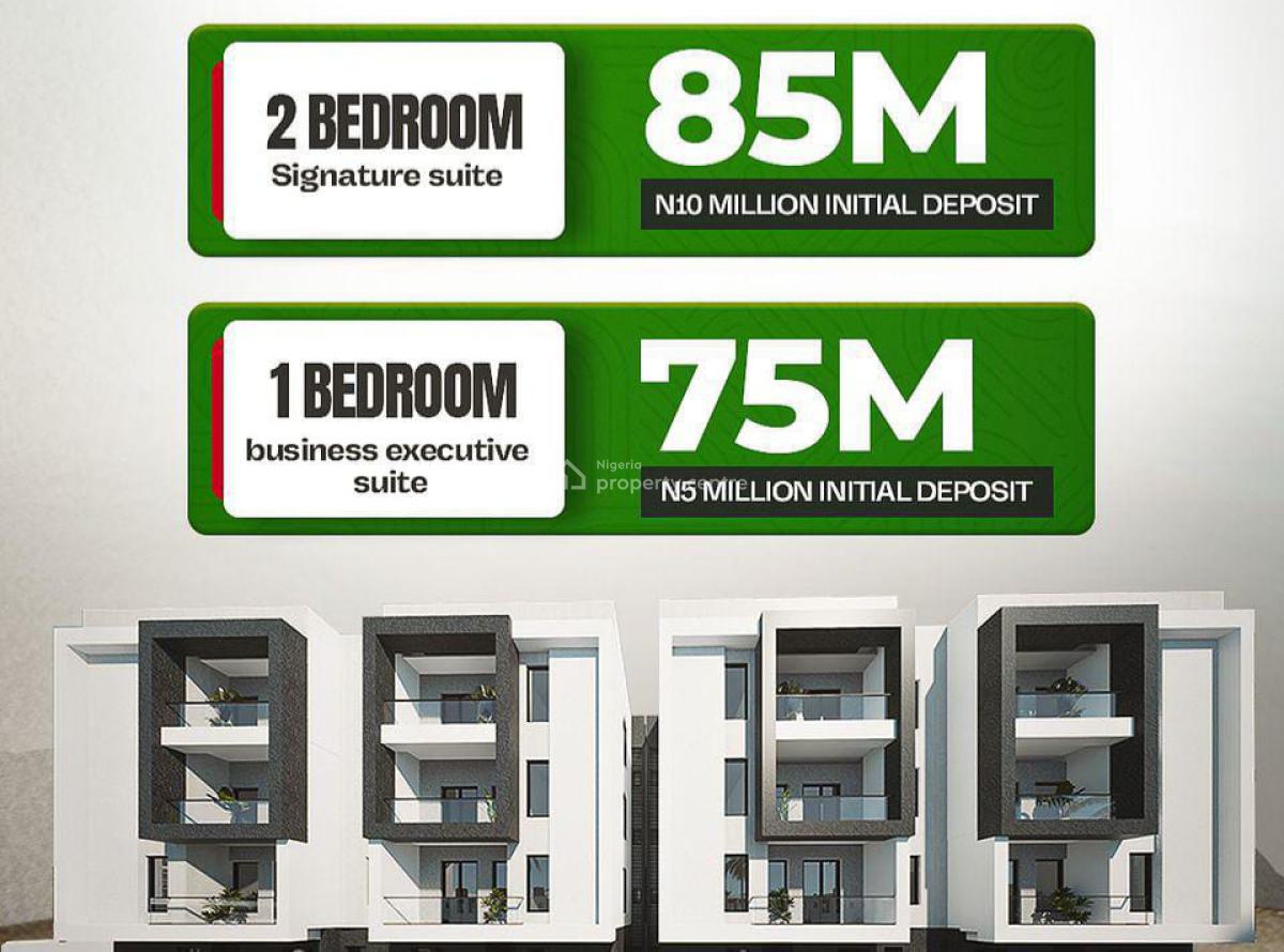 Exquisite 2 Bedroom Apartment,  Signature Suite, Abijo, Lekki, Lagos, Flat / Apartment for Sale