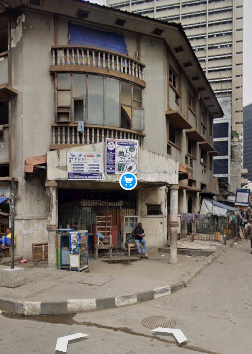 a Commercial Property for Redevelopment, Kakawa Street, Lagos Island, Lagos, Office Space for Sale