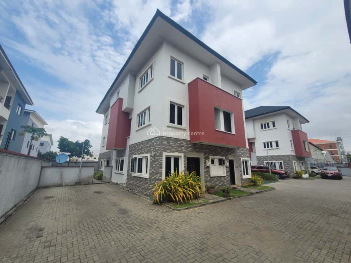 Serviced 4-bedroom Terraced Duplex, Ikate, Lekki, Lagos, Terraced Duplex for Rent