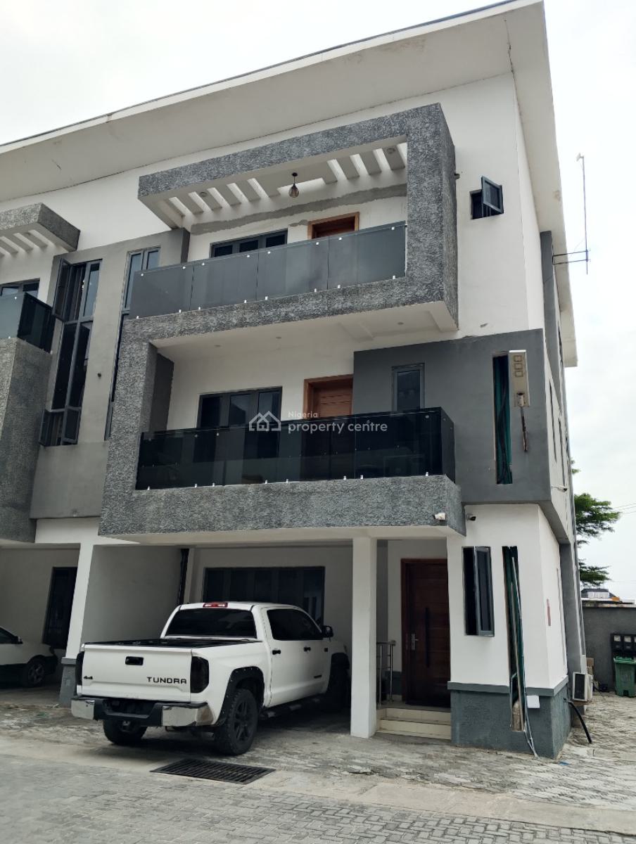 4 Bedroom Terrace Duplex with Bq, Salem Ikate, Lekki, Lagos, Terraced Duplex for Sale