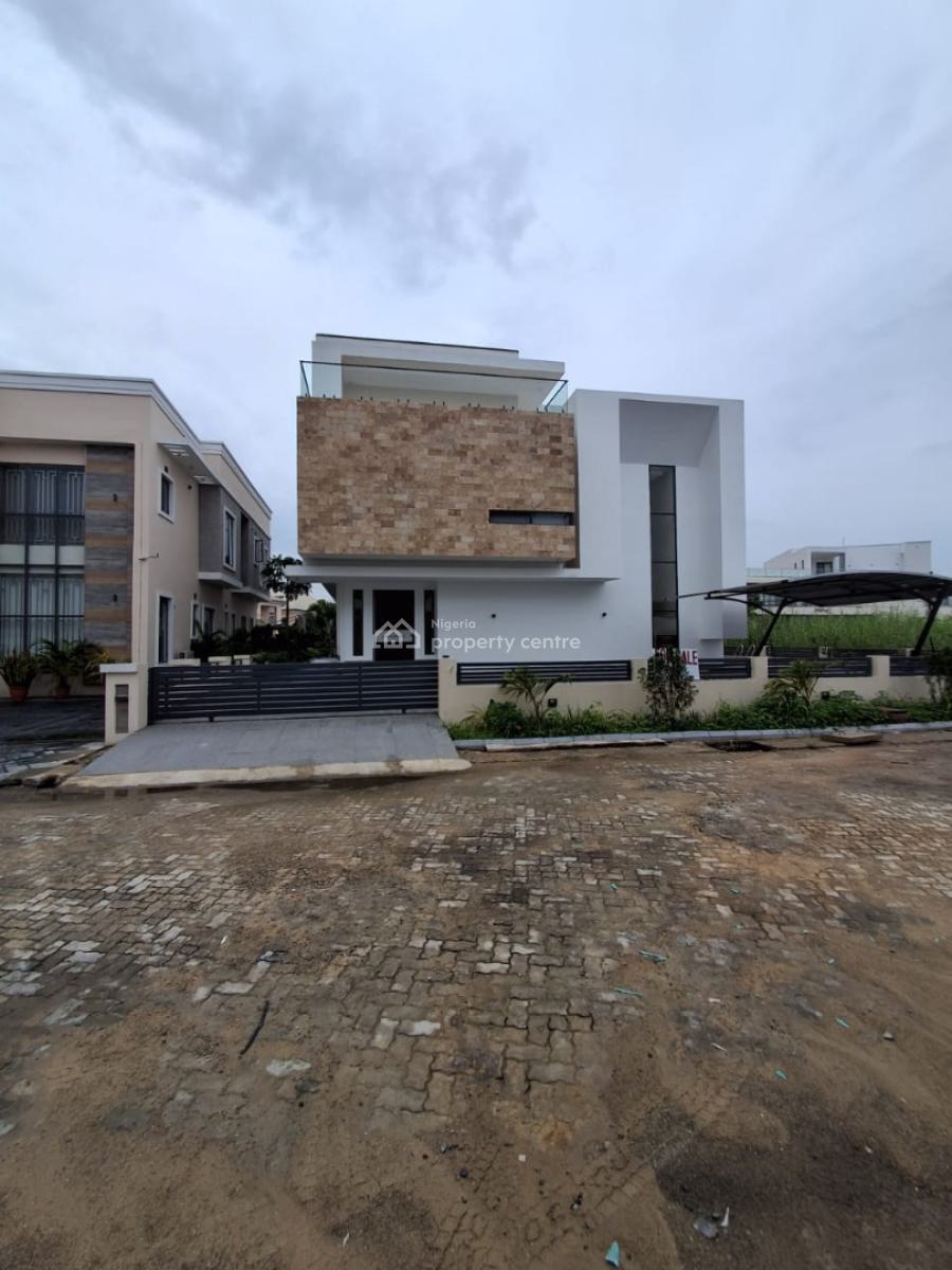 Contemporary 5bedroom Detached House, Prestigious Estate in Chevron, Lekki Expressway, Lekki, Lagos, Detached Duplex for Sale