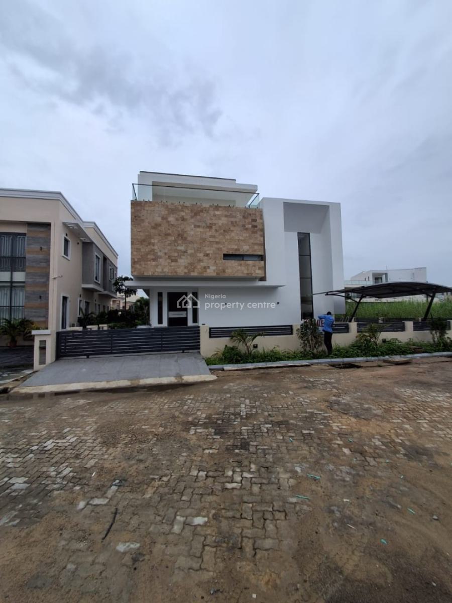 Contemporary 5bedroom Detached House, Prestigious Estate in Chevron, Lekki Expressway, Lekki, Lagos, Detached Duplex for Sale
