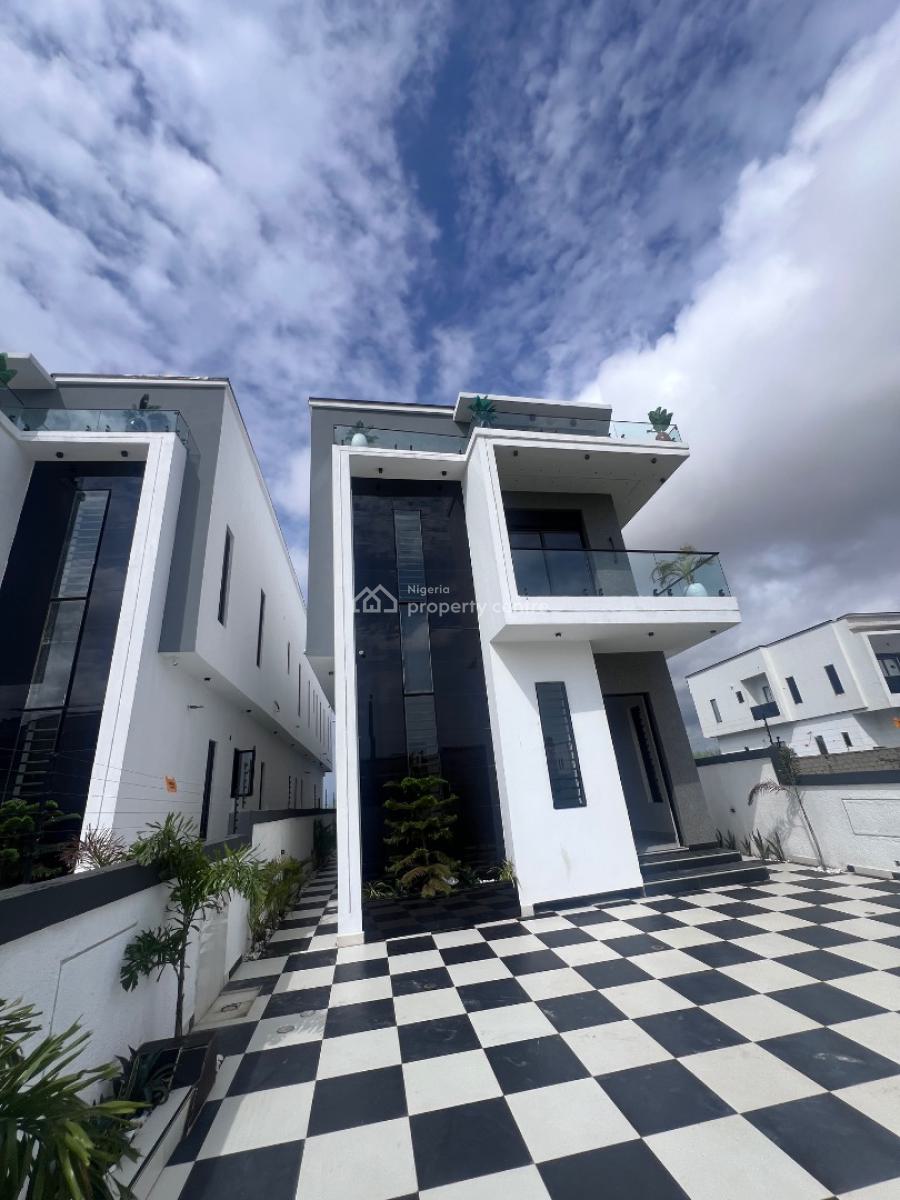 5bedroom Luxury Fully Detached Apartment, Lekki Palm City Estate, Ajah, Lagos, Detached Duplex for Sale
