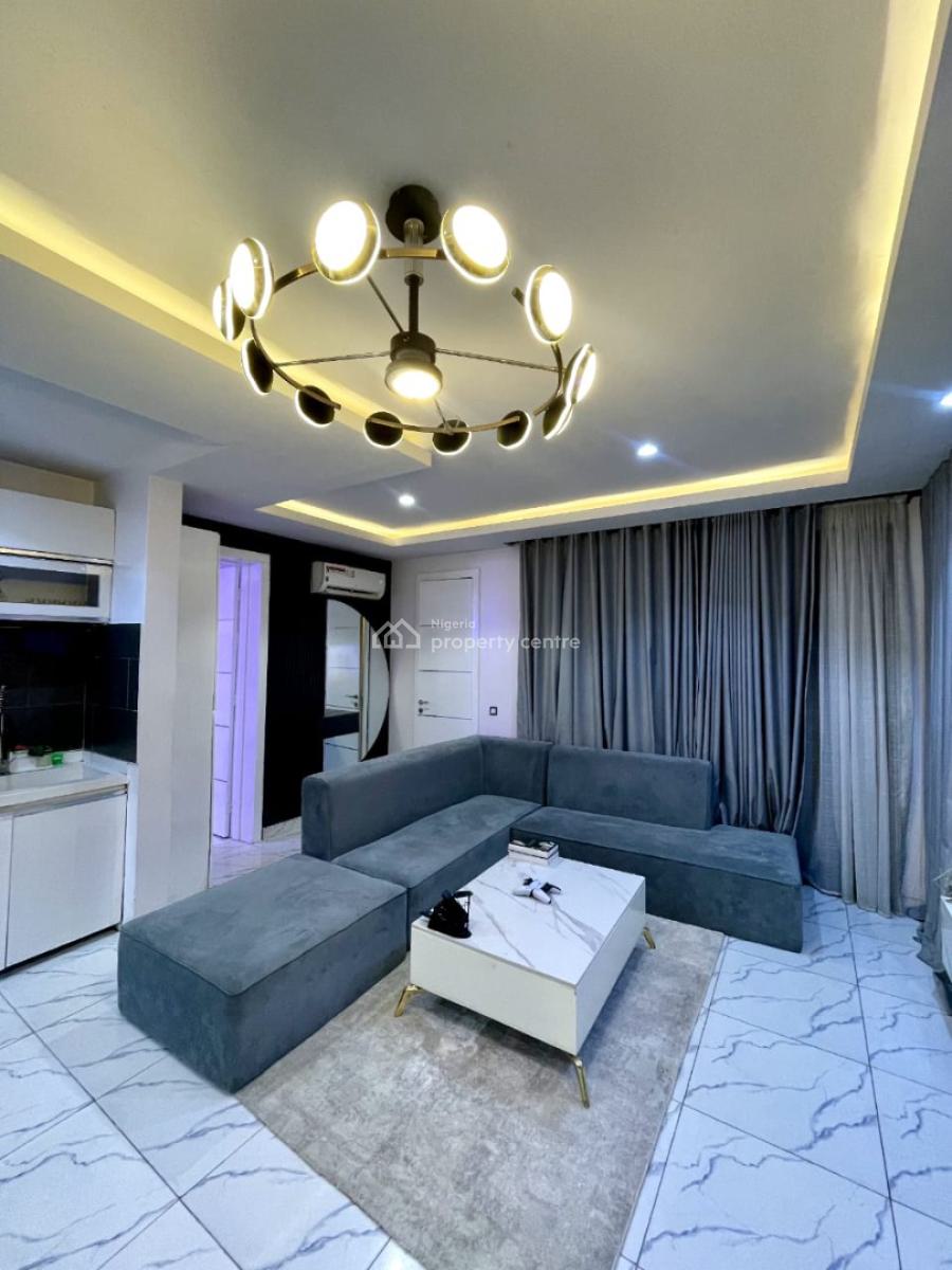 Tastefully Furnished 1 Bedroom Apartment with 24/7 Power, Inverter,gym, Off Freedom Way, Lekki Phase 1, Lekki, Lagos, Mini Flat (room and Parlour) for Rent