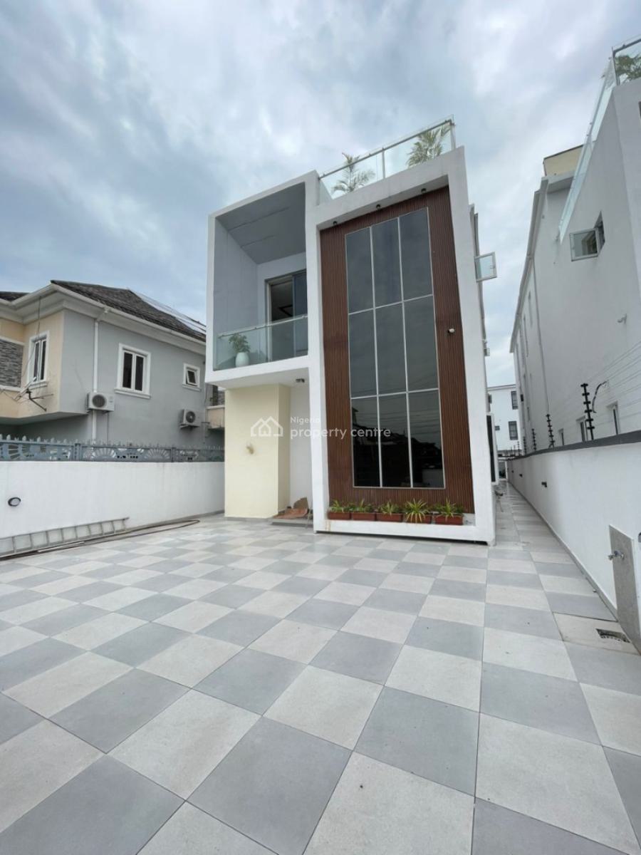 Brand New 5 Bedroom Duplex with 2 Rooms Bq, Chevron Drive, Lekki, Lagos, Detached Duplex for Sale