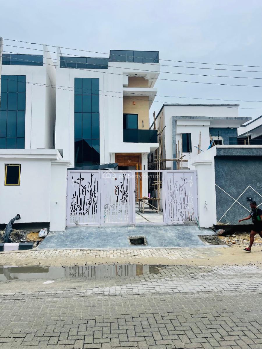 Luxuriously Built 5 Bedroom Semi Detached Duplex Plus  Bq, Lekki Phase 1, Lekki, Lagos, House for Sale
