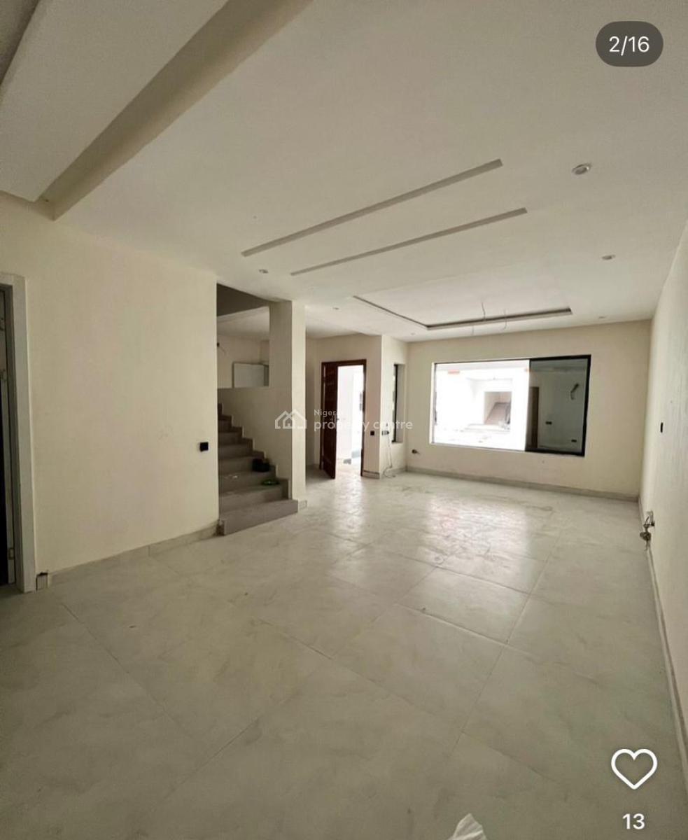 4 Bedroom Terrace with a Room Bq in an Access Control and Beautiful Estate, Platinum Way, Ikate, Lekki, Lagos, Terraced Duplex for Sale