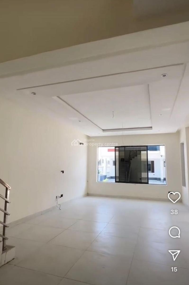 4 Bedroom Terrace with a Room Bq in an Access Control and Beautiful Estate, Platinum Way, Ikate, Lekki, Lagos, Terraced Duplex for Sale