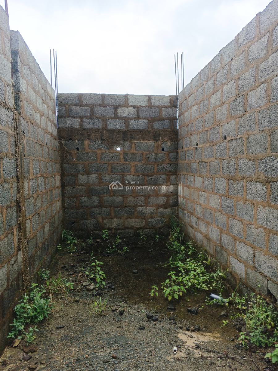 Nicely Done 4 Bedroom Carcass, After Rainbow Estate, Lugbe District, Abuja, Detached Duplex for Sale