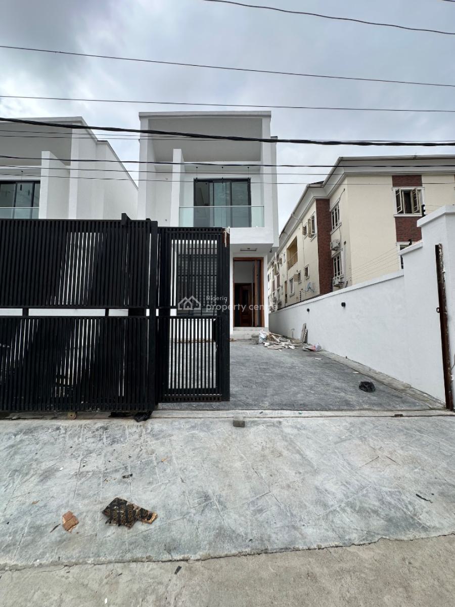 Spaciously Built 5 Bedroom Detached Duplex with Bq, Osapa, Lekki, Lagos, Detached Duplex for Sale
