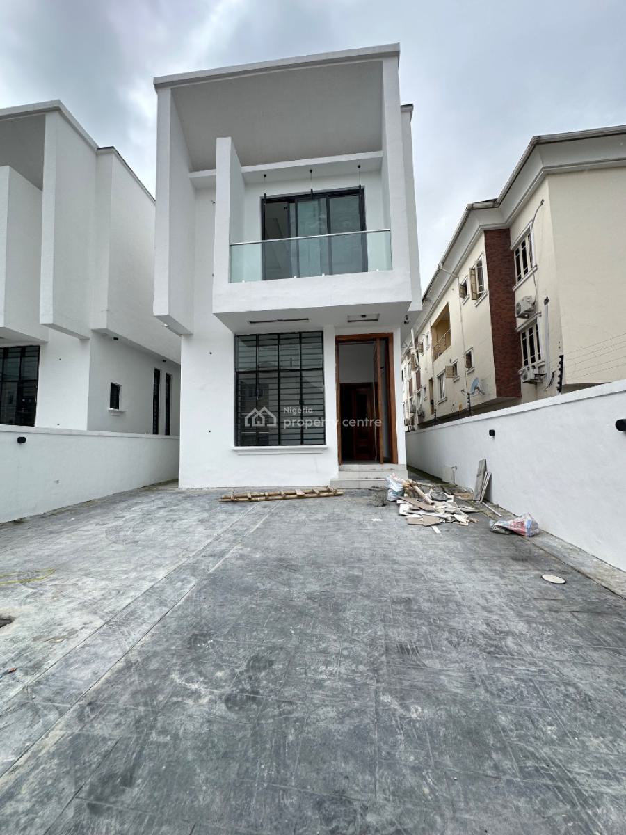 Spaciously Built 5 Bedroom Detached Duplex with Bq, Osapa, Lekki, Lagos, Detached Duplex for Sale