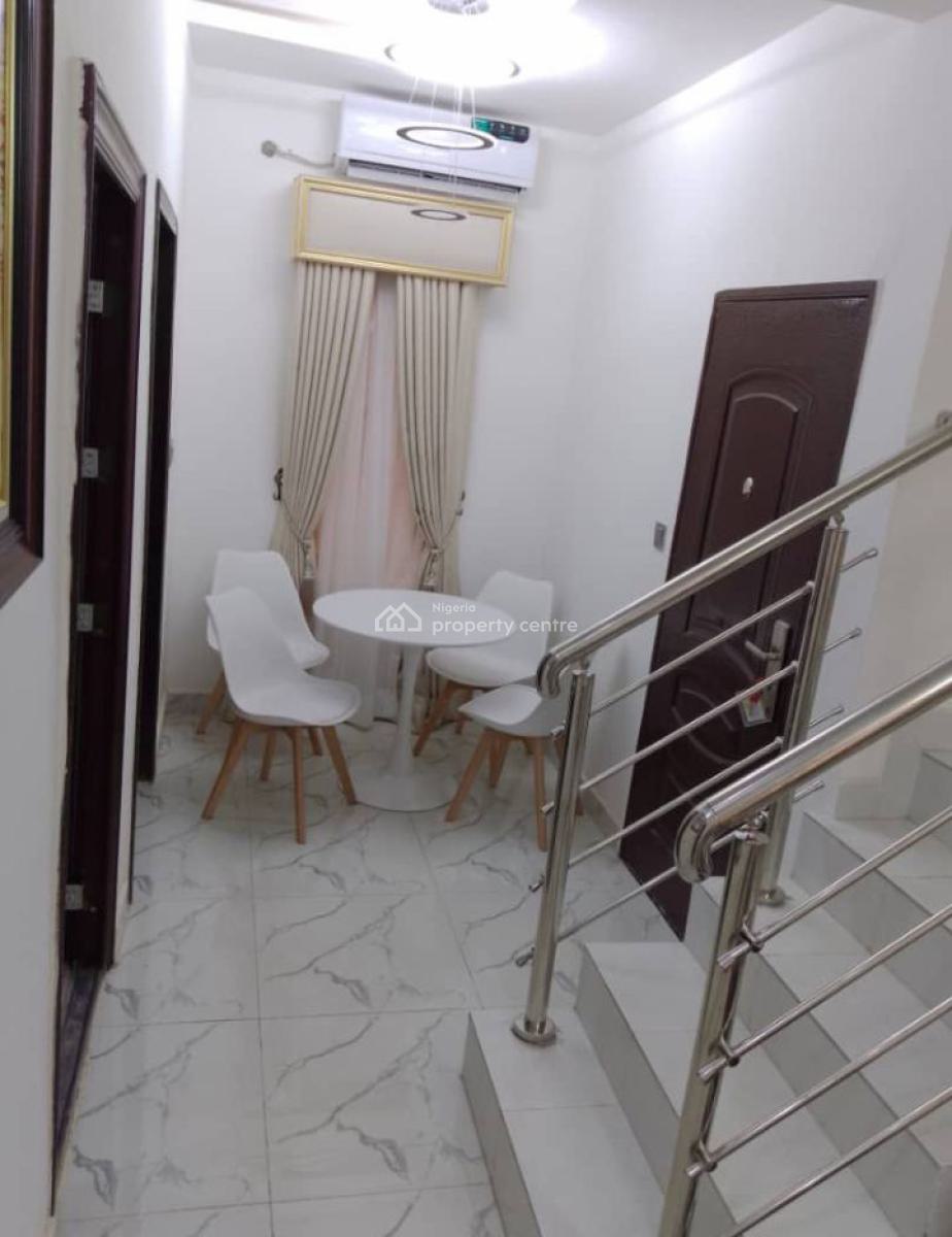 Fully Serviced and Furnished 3 Bedroom Duplex with a Room Bq, Off Allen Avenue, Allen, Ikeja, Lagos, Semi-detached Duplex for Rent